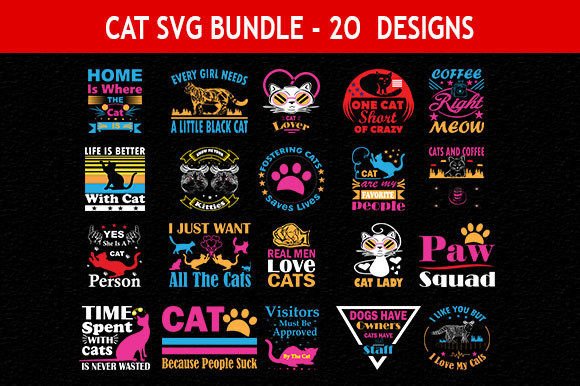 Cat 25 Quotes Designs Bundle Review