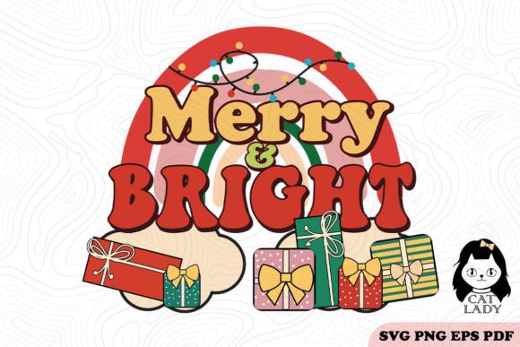 Merry and Bright Christmas SVG PNG Review