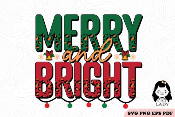 Merry and Bright with Leopard SVG PNG Review