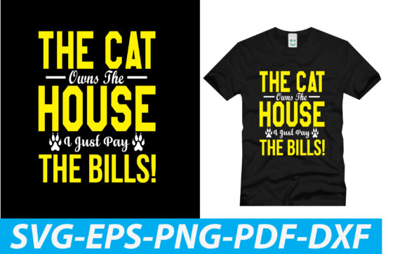 The Cat Owns the House I Just Pay the Bills Embroidery Review