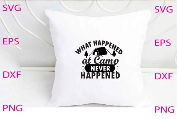 What Happened at Camp Never SVG Design Review